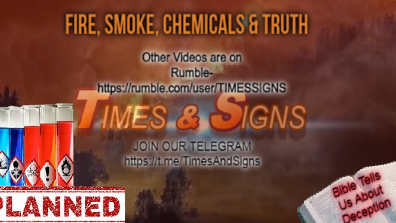 Fire, Smoke, Chemicals & Truth