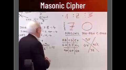 MASONIC WRITING CYPHER