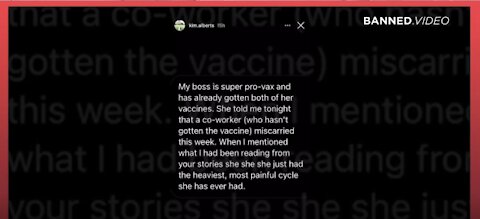 Vaccine Shedding Causing Miscarriages and Blood Clots in Unvaccinated Females-1599