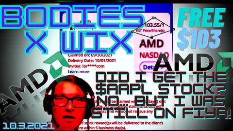 Wut Happens when you miss out on MY referrals! NO AMD STOCK AT $103 FREE! Sold it, put in Can+Hut=UP