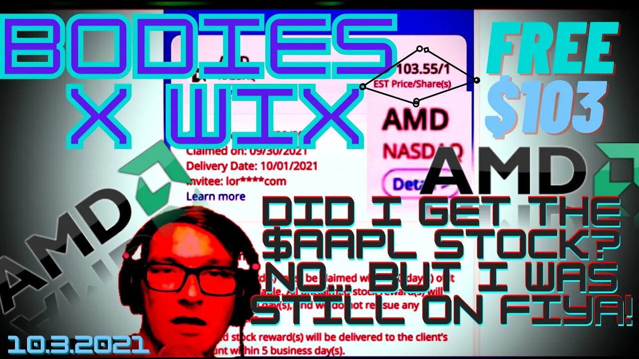 Wut Happens when you miss out on MY referrals! NO AMD STOCK AT $103 FREE! Sold it, put in Can+Hut=UP