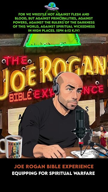 How to Equip for Spiritual Warfare? THE JOE ROGAN BIBLE EXPERIENCE #jre #fight #evil #pray #jesus