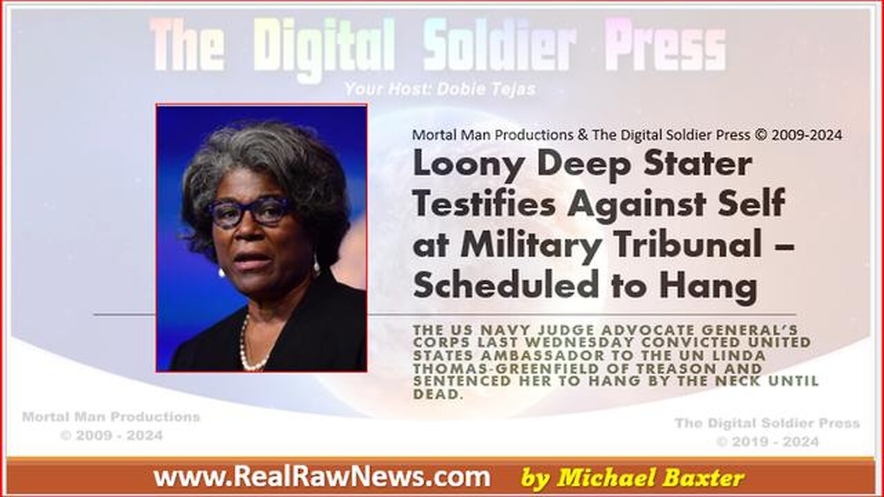 Loony Deep Stater Testifies Against Self at Military Tribunal — Gets Scheduled to Hang