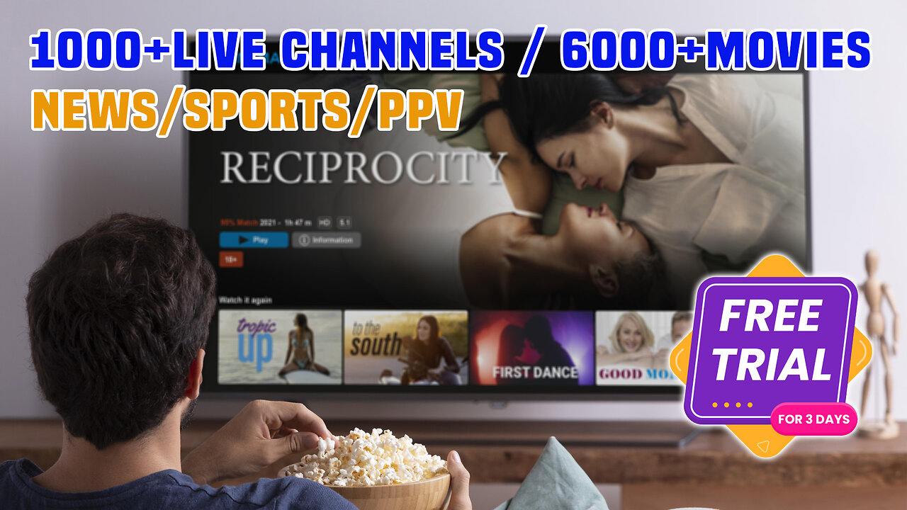 NEW IPTV SERVICE WITH OVER 1000+ LIVE CHANNELS AND MUCH MORE!!