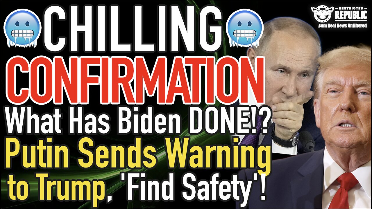 Chilling Confirmation! What Did Biden Just Do!? Putin Sends Warning to Trump, ‘Find Safety’!