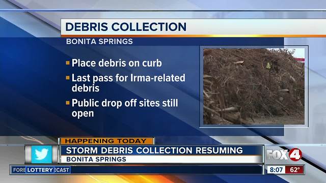 Second wave of Irma debris pickup to begin in Bonita Springs