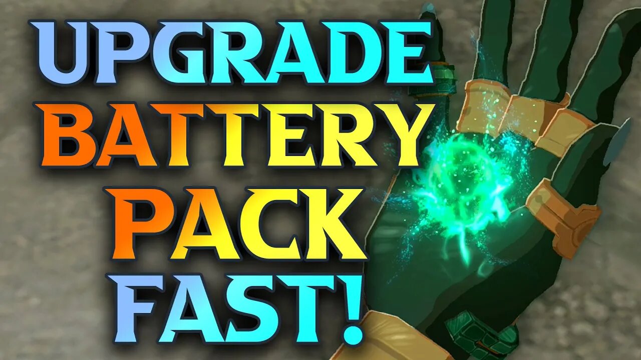 How to Upgrade Battery Pack in Zelda Tears of the Kingdom How To Increase ZONAI ENERGY CELL