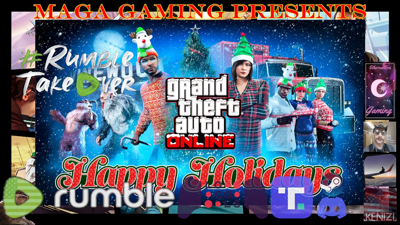 GTAO - Happy Holidays Week 2: Wednesday w/ Takumi, Era and RoiRatt