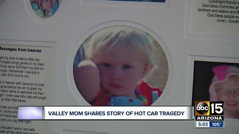 Mother whose child died in a hot car shares warning for others