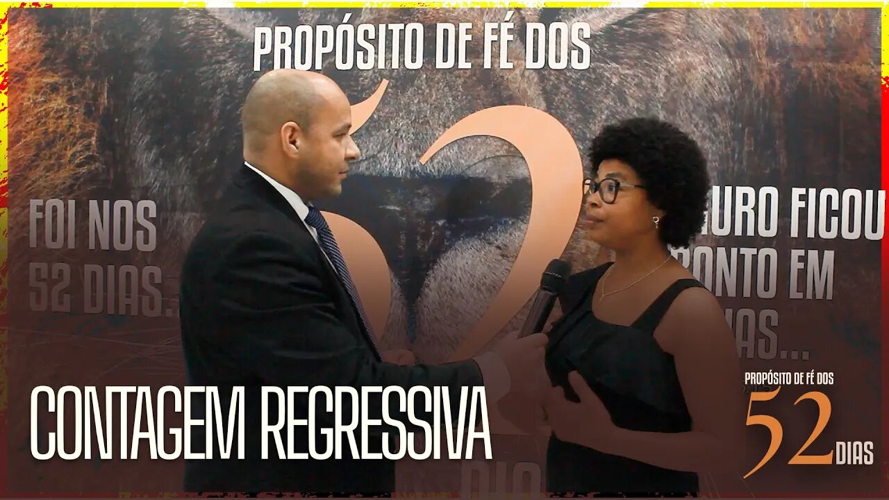 Foi nos 52 dias! | Contagem regressiva! | Dia 02 de Julho às 9h