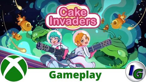 Cake Invaders Gameplay on Xbox