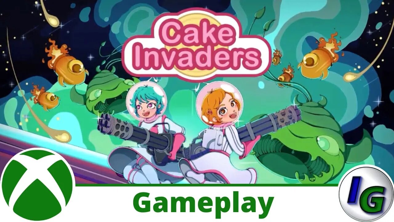 Cake Invaders Gameplay on Xbox