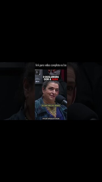 “E NINGUÉM CHEGOU LÁ QUANDO CHEGA NESSE LUGAR” com Grace Gianoukas | Planeta Podcast #shorts