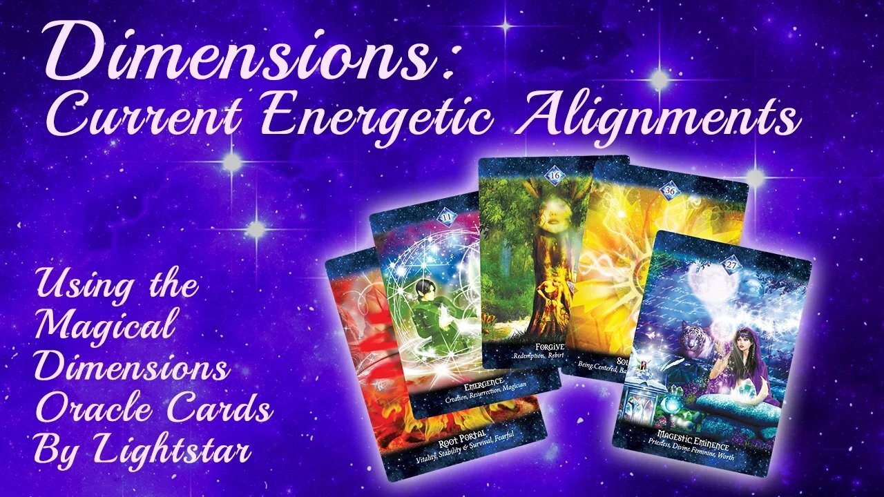 Dimensions Oracle Card Reading April 2016 By Lightstar