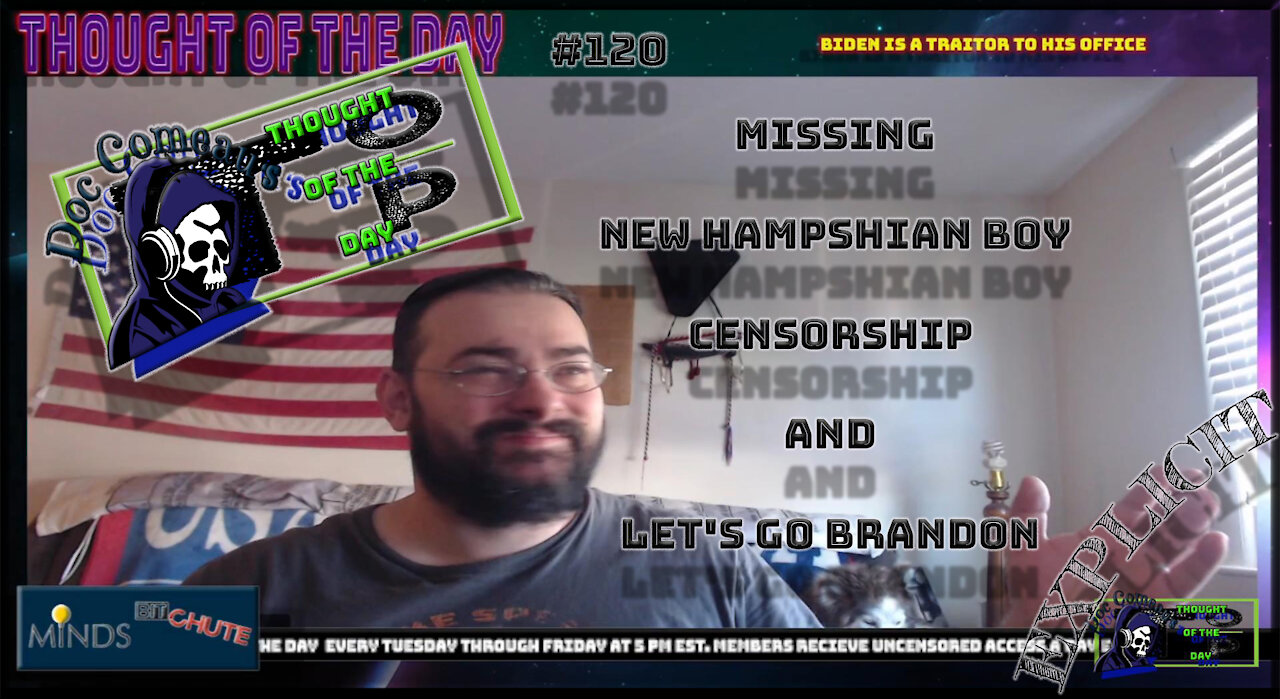 120 Missing New Hampshian Boy, Censorship and Let's Go Brandon (Explicit)