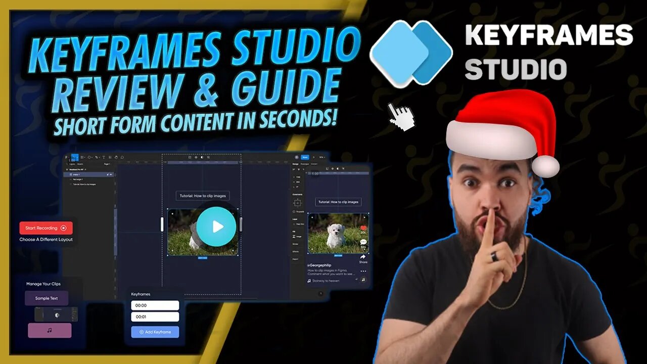 Keyframes Studio Review 🎥 Create Screen Recorded TikTok & YouTube Short Videos In Seconds AppSumo