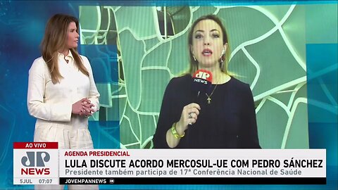 Lula discute detalhes do acordo Mercosul-UE com primeiro-ministro da Espanha