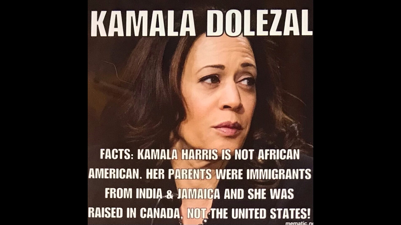 black people awaken from democrat cult brainwashing knows democrat kamala harris is indian not black