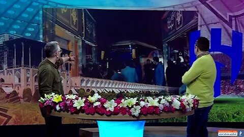 گیر کردن اتوبوس الهلال در چهارباغ اصفهان