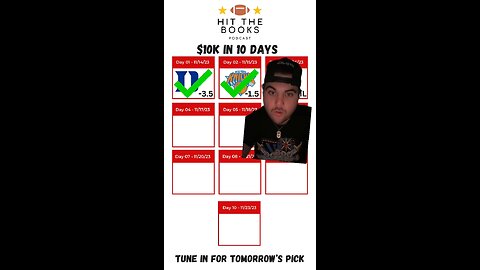 Day 3 Play is officially IN for the 10 Day Challenge!