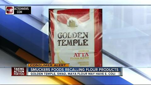 Flour recalled for possible E. coli contamination