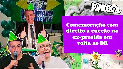 NIVER DE JAIR COM PARABÉNS EXCLUSIVOS DE BOLSONARO GORDÃO E OLAVITO