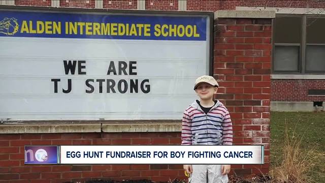 Easter Egg Hunt for boy battling terminal cancer