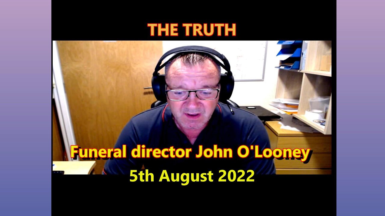 Funeral Director John O'Looney 5th Aug 2022 (ikonic.com)