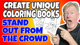 Create Unique Coloring Books and Stand Out From The Crowd