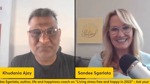 Living stress-free and happy in 2023 with Sandee Sgarlata | Podcast