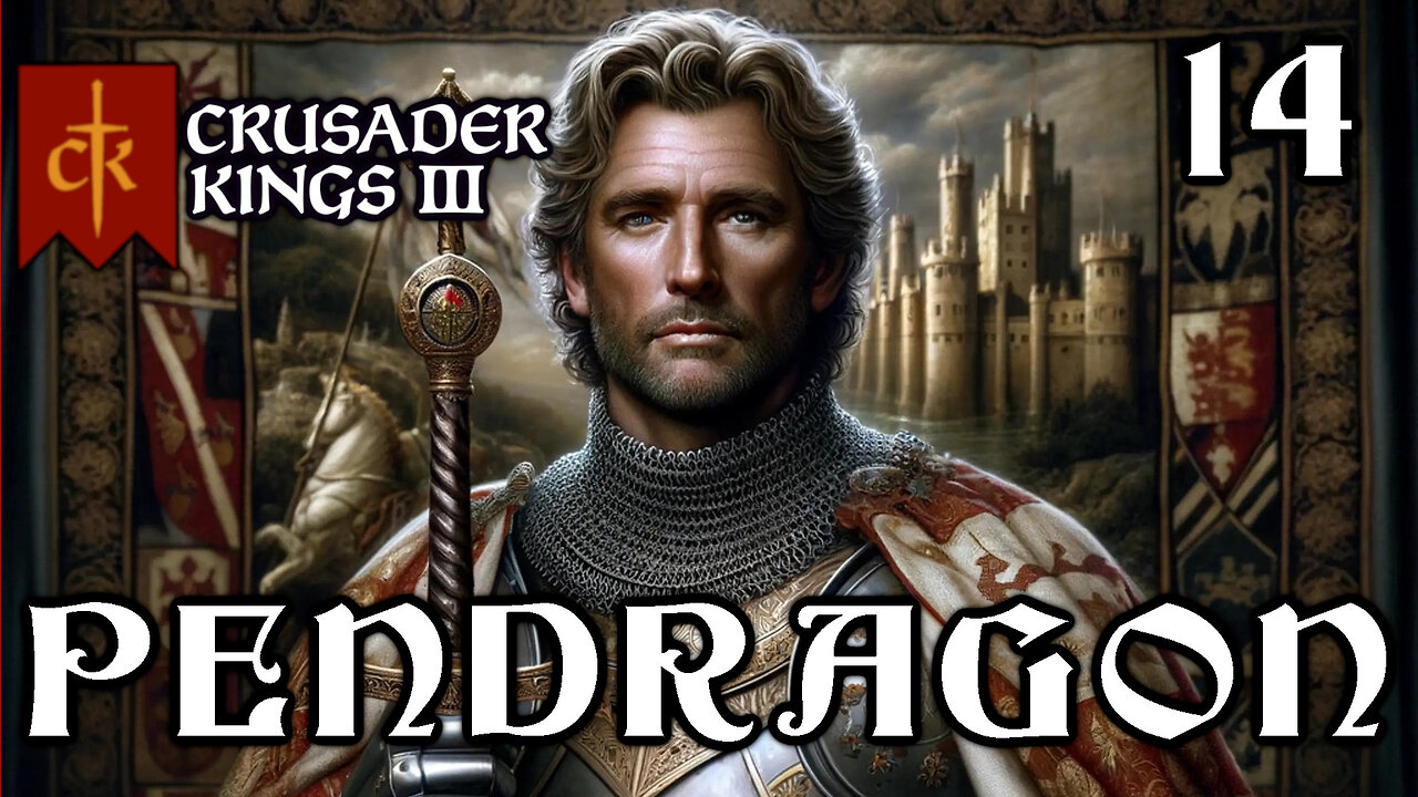 Trouble on the Borders | Pendragon Legacy Campaign Part 14 Crusader Kings 3