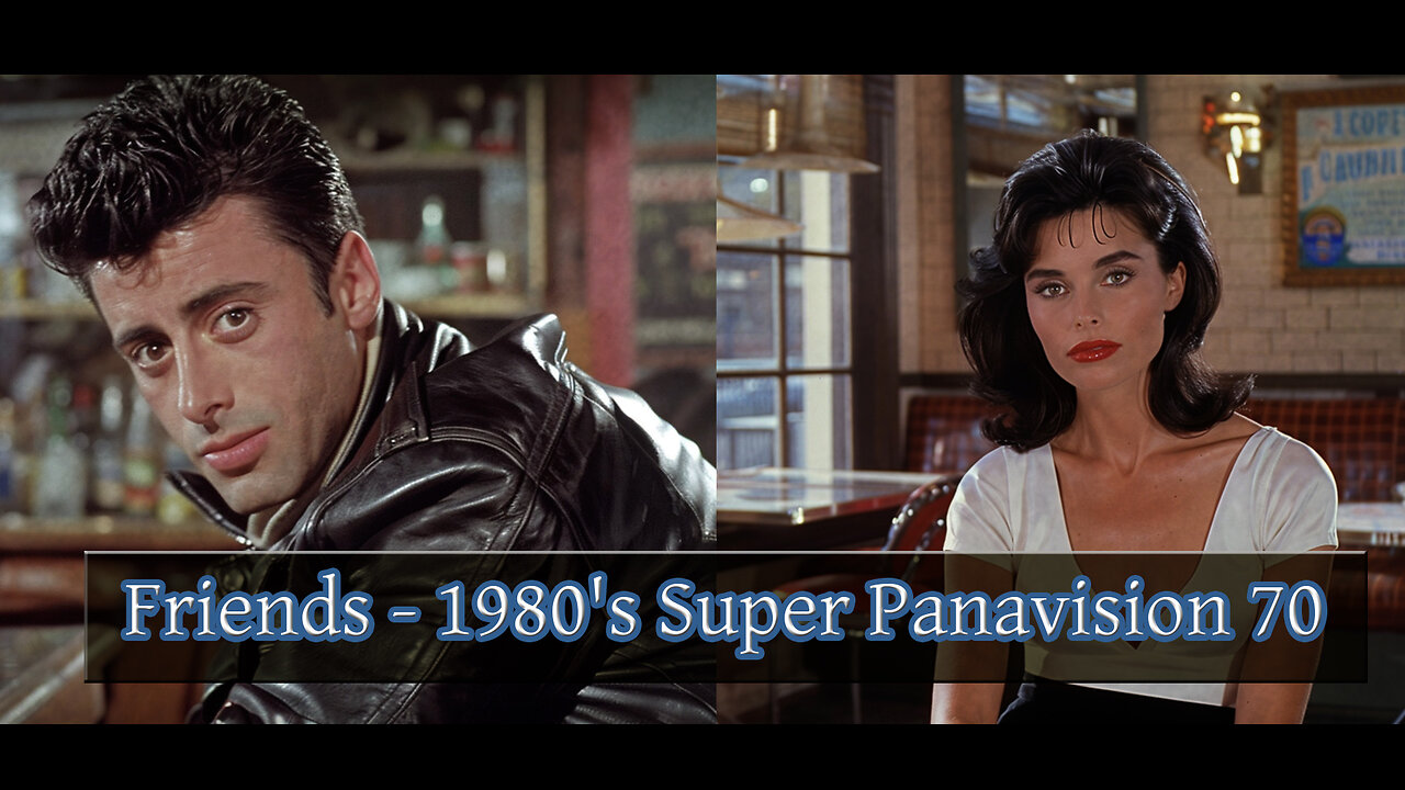 Friends - 1980's Super Panavision 70 #aianimation #friends #superpanavision