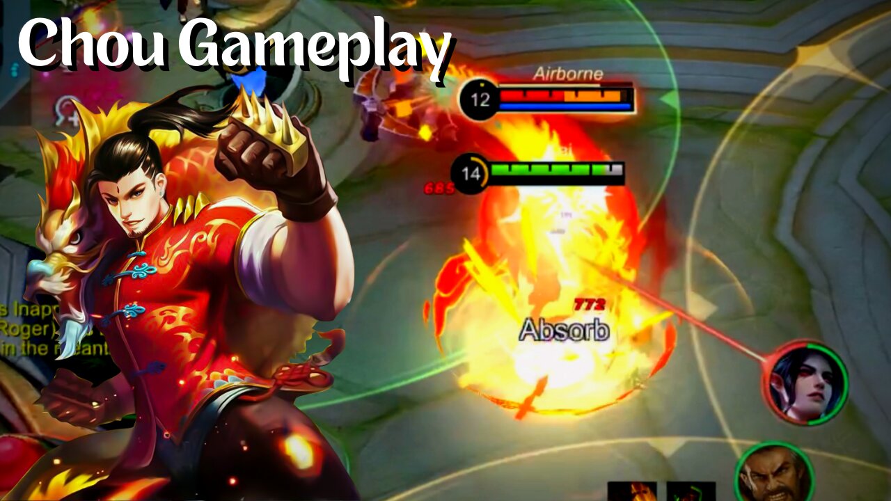 Chou Gameplay || Mobile Legends Bang Bang