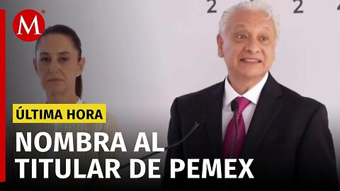 Claudia Sheinbaum nombra a Víctor Rodríguez como titular de Pemex