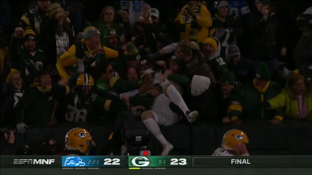 Green Bay Packers top Detroit Lions