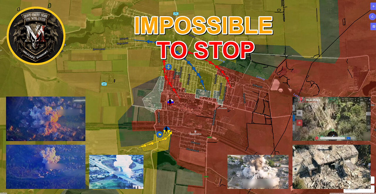 ⚔️Makiivka Has Fallen⚔️Krasnohorivka Cauldron🔥Vovchansk Meat Grinder💥Military Summary For 2024.07.15