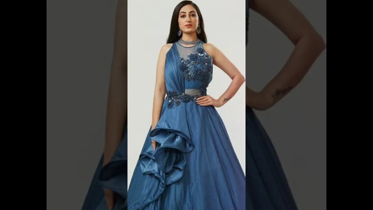 stylish gown for party | designer #gown for women's | #rudrafashionzone