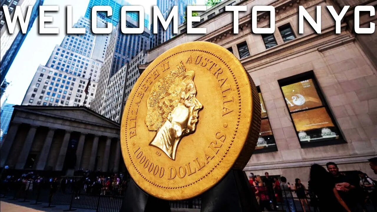 World's Largest Gold Coin Comes To New York!