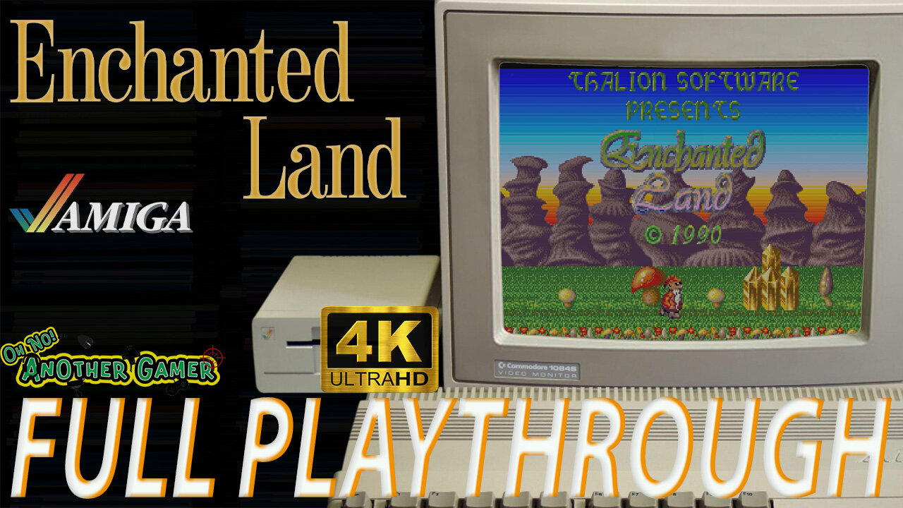 Enchanted Land (1990) [Commodore Amiga] ⌨️🖱🕹🙌 Intro + Gameplay (full playthrough)