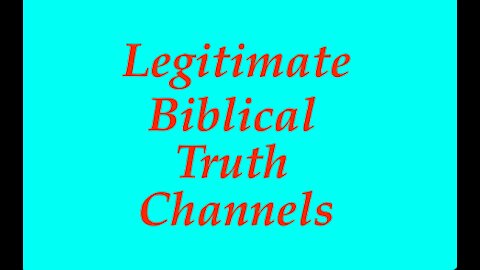 The Jesuit Vatican Shadow Empire 32 - Disinformation And Biblical Truth Channels