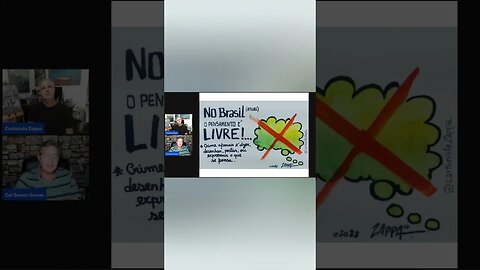 Art 5° da CF/88? IV - é livre a manifestação do pensamento, sendo vedado o anonimato; #CensuraNao