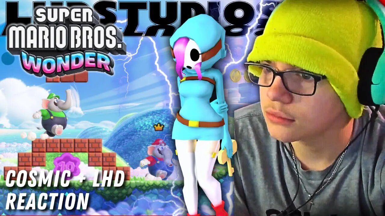 ME + @LeCosmic4 GIVE INPUT ON THE SUPER MARIO WONDER DIRECT