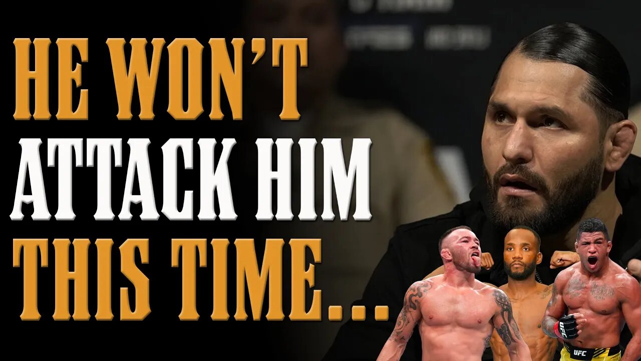 Jorge Masvidal DISRESPECTED AGAIN!! ...by Florida UFC Welterweight...Guess Who