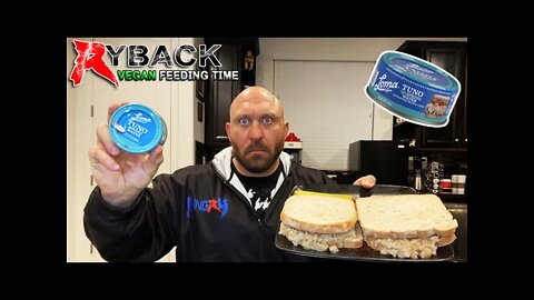 Ryback Feeding Time: High Protein Tuno Sandwiches with Pickles