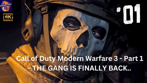 CALL OF DUTY MODERN WARFARE 3 Gameplay Walkthrough Part 1 Campaign FULL GAME [4K 60FPS PS5]