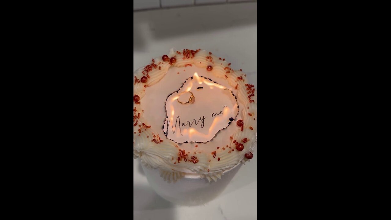 Sweetest & Yummy Proposal Ever