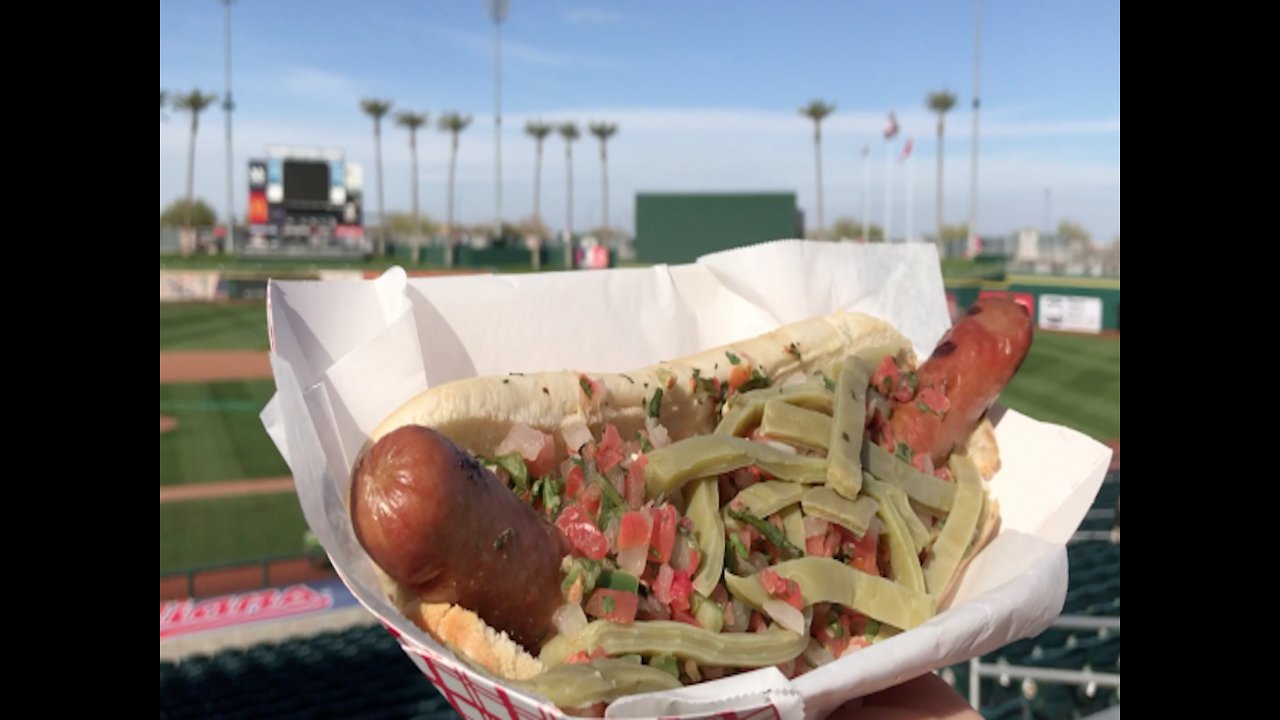 CACTUS DOG! Indians and Reds 2019 Spring Training Menu - ABC15 Digital