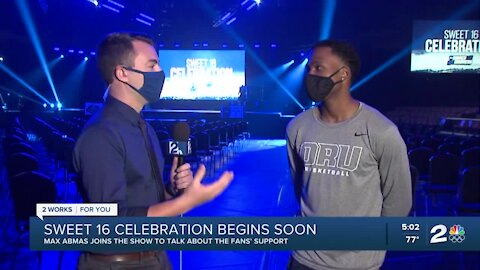 ORU hosting Sweet 16 celebration