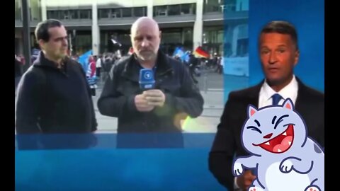 🇩🇪 08 10 Berlin Megademo Bürger konfrontiert Lügenpresse! 😅🤣