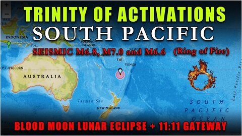 Trinity of Activation on Pachamama ~ GAIA RISING!! Blood Moon Total Lunar Eclipse and 11:11 Portal